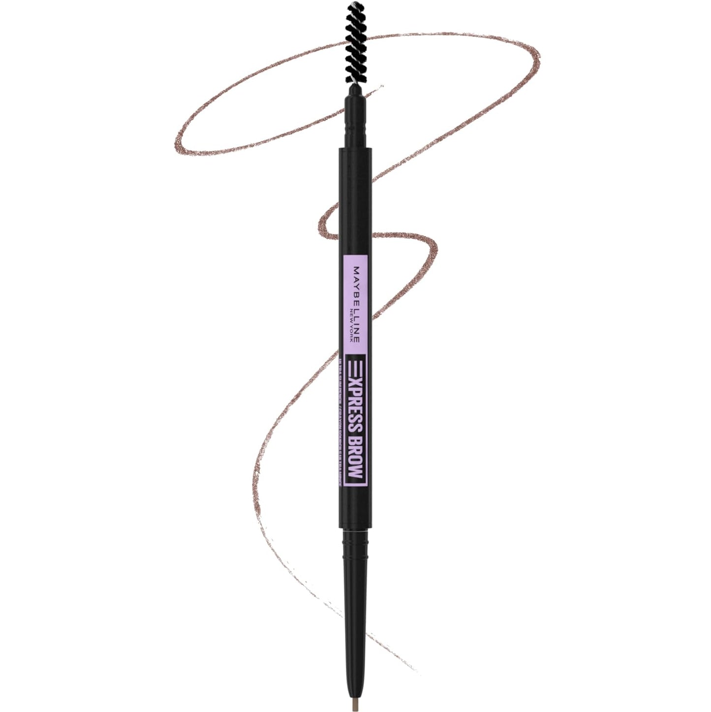 Express Brow Ultra Slim Eyebrow Makeup, Brow Pencil with Precision Tip and Spoolie for Defined Eyebrows, Soft Brown, 1 Count - Gotcha Girl Cosmetics Gotcha Girl Cosmeticsd5dffb8d-cabd-49d1-8a42-a413e4d8b926