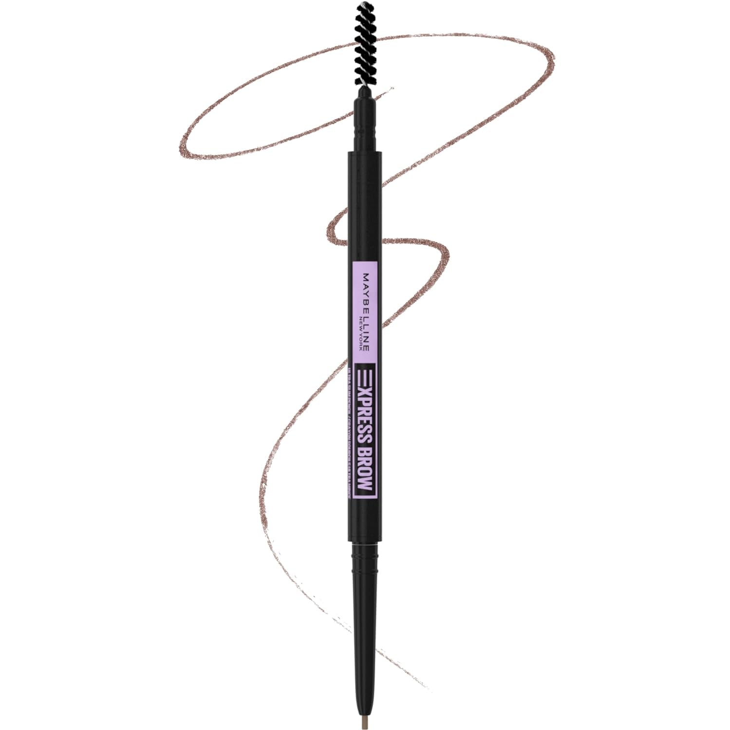 Express Brow Ultra Slim Eyebrow Makeup, Brow Pencil with Precision Tip and Spoolie for Defined Eyebrows, Soft Brown, 1 Count - Gotcha Girl Cosmetics Gotcha Girl Cosmeticsd5dffb8d-cabd-49d1-8a42-a413e4d8b926