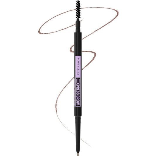 Express Brow Ultra Slim Eyebrow Makeup, Brow Pencil with Precision Tip and Spoolie for Defined Eyebrows, Soft Brown, 1 Count - Gotcha Girl Cosmetics Gotcha Girl Cosmeticsd5dffb8d-cabd-49d1-8a42-a413e4d8b926