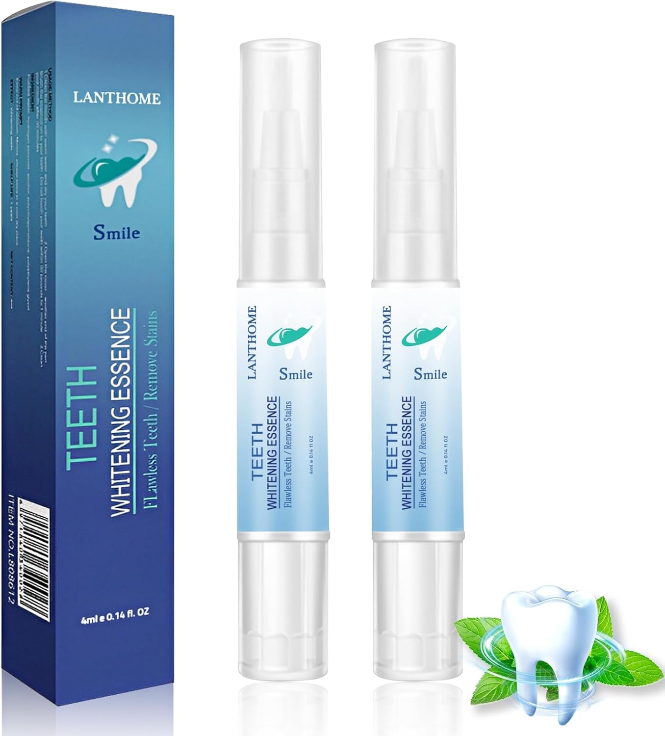 Teeth Whitening Pen,Teeth Whitening Essence,Teeth Whitening Gel,Teeth Stain Remover to Whiten Teeth,Intensive Stain Removal Teeth Reduce Yellowing (2Pcs) - Gotcha Girl Cosmetics Gotcha Girl Cosmetics31d7e4a6-157e-4706-a31e-9f48895253db