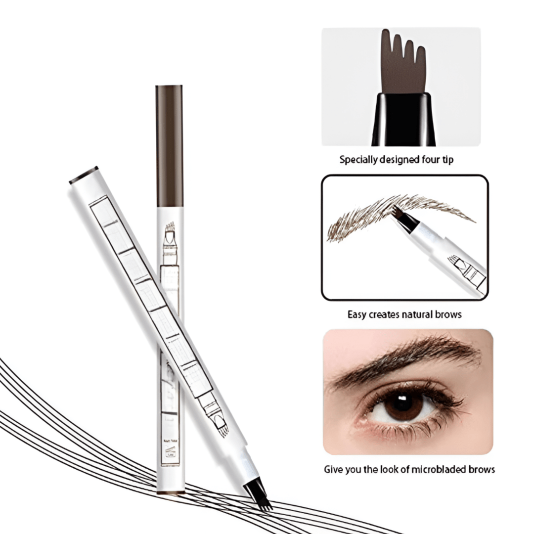 4 - Tip Microblading Eyebrow Pen for Flawless, Waterproof Definition - Gotcha Girl Cosmetics Gotcha Girl Cosmeticsf973aaab-b3ee-43d5-90ff-49471a5fb1bb