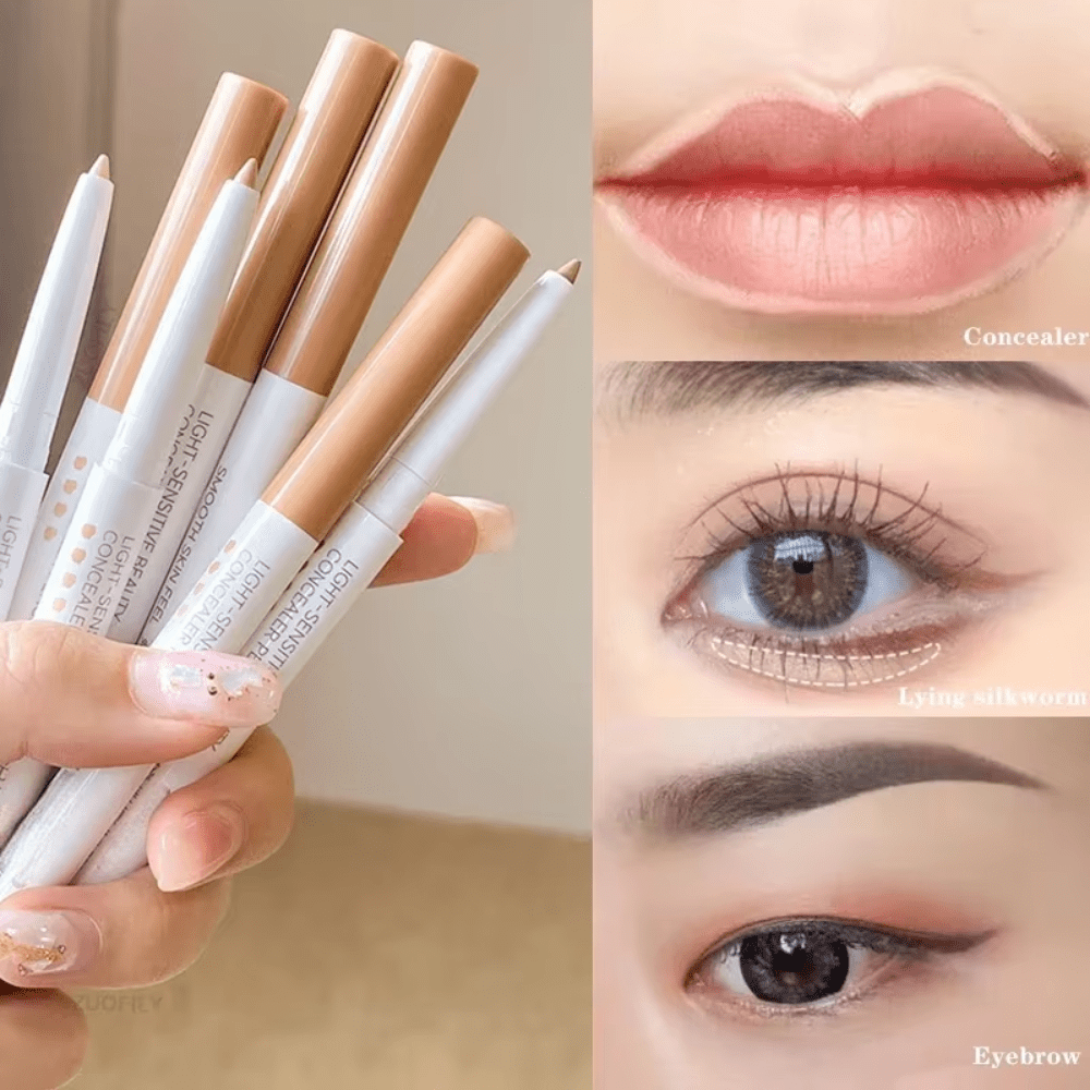 SilkCover™ Full Cover Concealer Stick – Waterproof Spot & Blemish Corrector for Flawless Face, Brows & Lips - Gotcha Girl Cosmetics Gotcha Girl Cosmeticscefcffdd-9796-40e0-a954-43a53831d1f4