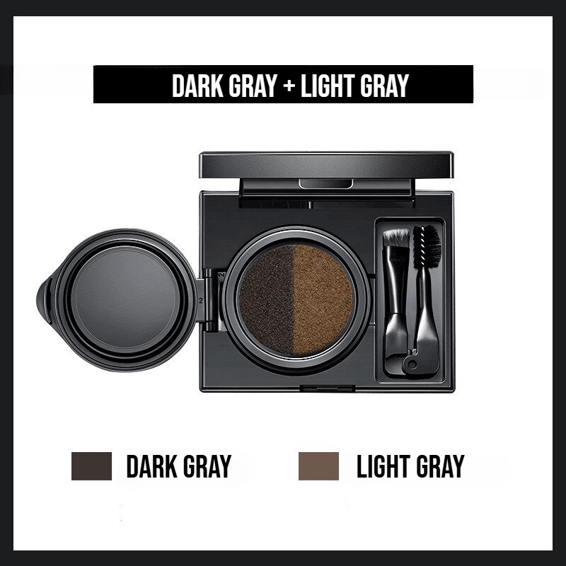 Two - Color Air Cushion Eyebrow Powder – Waterproof, Sweat - Proof Long - Lasting Brow Cream for Natural Definition and All - Day Hold - Gotcha Girl Cosmetics Gotcha Girl Cosmeticsaeb8086a-4e5c-4cc6-a484-0b47ffdbb005