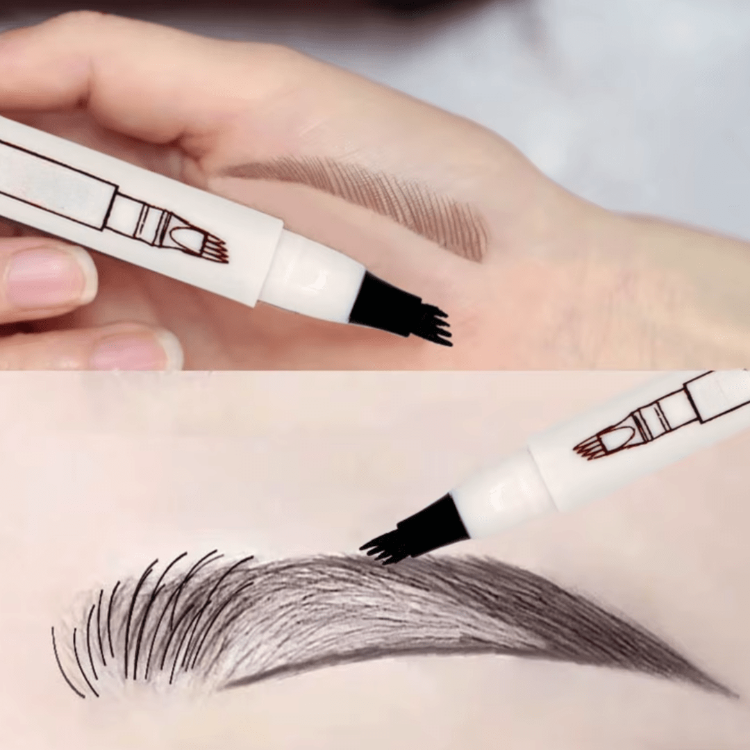 4 - Tip Microblading Eyebrow Pen for Flawless, Waterproof Definition - Gotcha Girl Cosmetics Gotcha Girl Cosmeticsf973aaab-b3ee-43d5-90ff-49471a5fb1bb